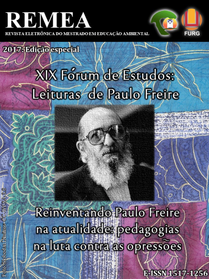 					Visualizar 2017: Edição especial XIX Fórum de Estudos: Leituras  de Paulo Freire - Reinventando Paulo Freire na atualidade: pedagogias na luta contra as opressões
				