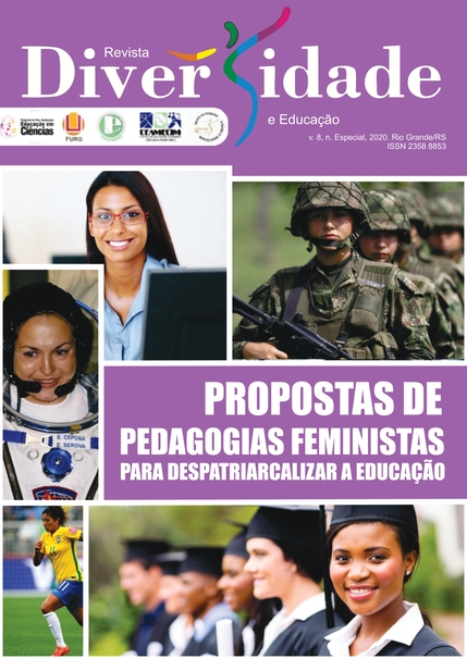 					Visualizar v.8,n.especial (2020): Propostas de pedagogias feministas para despatriarcalizar a educação / Propuestas desde las Pedagogías feministas para despatriarcalizar la educación                     Propuestas desde las Pedagogías feministas para despatriarcalizar la educación
				